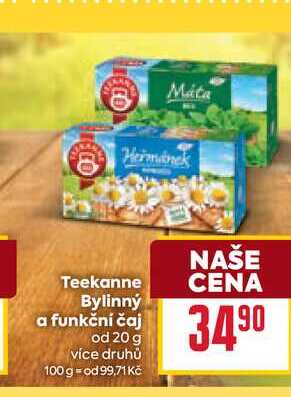 Teekanne Bylinný a funkční čaj od 20 g 