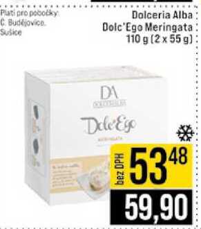 Dolceria Alba Dolc'Ego Meringata 110 g (2 x 55 g)
