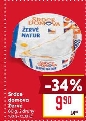 Srdce domova Žervé 80 g