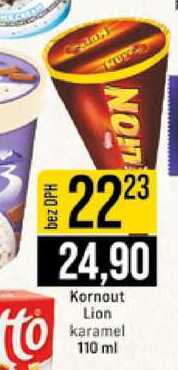 Kornout Lion karamel 110 ml 