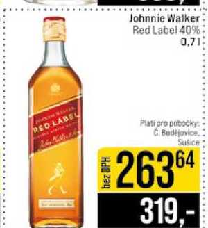 Johnnie Walker Red Label 40% 0,7l