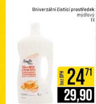 Univerzální čistící prostředek mýdlový 1l