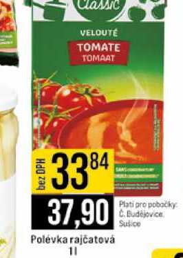 Polévka rajčatová 1l