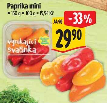 Paprika mini, 150 g