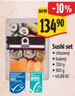 Sushi set, 330 g