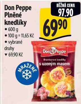 Don Peppe Plněné knedlíky, 600 g 