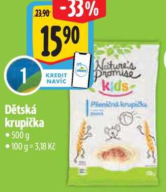 Dětská krupička, 500 g 