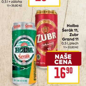 Zubr Grand 11 0,51, plech 