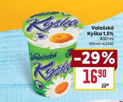 Valašská Valašská Kyška 1,5% 400 ml 