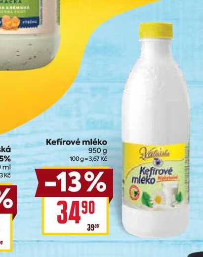 Kefírové mléko 950 g 