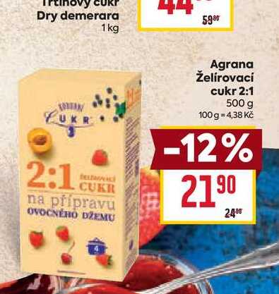 Agrana Želírovací cukr 2:1 500 g 