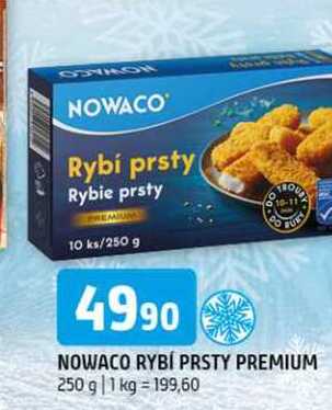 Nowaco Rybí prsty premium 250g