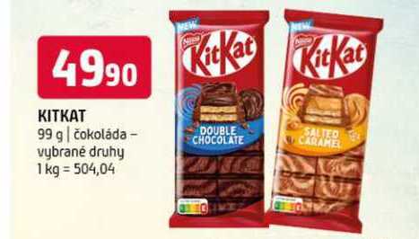 Kitkat 99 g čokoláda vybrané druhy 