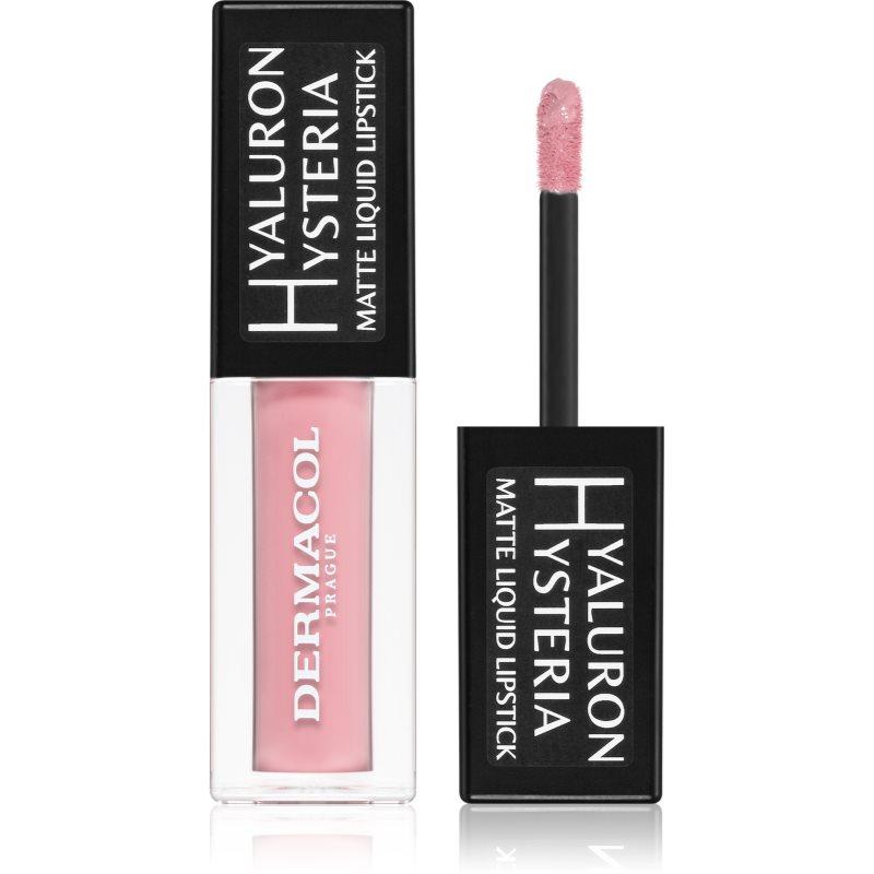 Dermacol Hyaluron Hysteria matná tekutá rtěnka odstín 01 4.5 ml