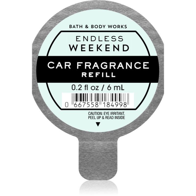 Bath & Body Works Endless Weekend vůně do auta náhradní náplň 6 ml