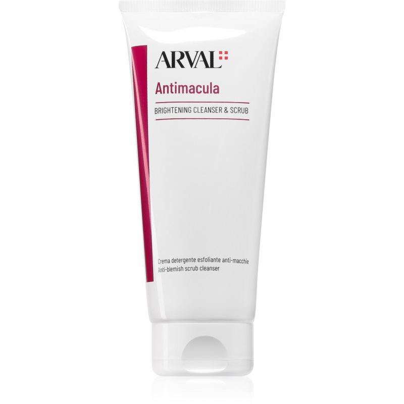 Arval Antimacula Brightening Cleanser & Scrub čisticí peelingový krém pro rozjasnění pleti 200 ml