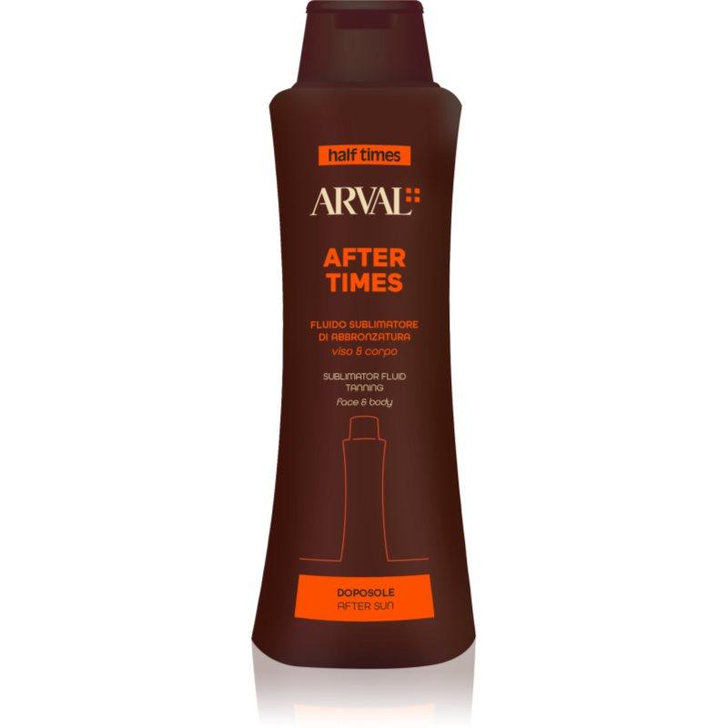 Arval Half Times Sublimator Fluid Tanning fluid po opalování na obličej a tělo 400 ml