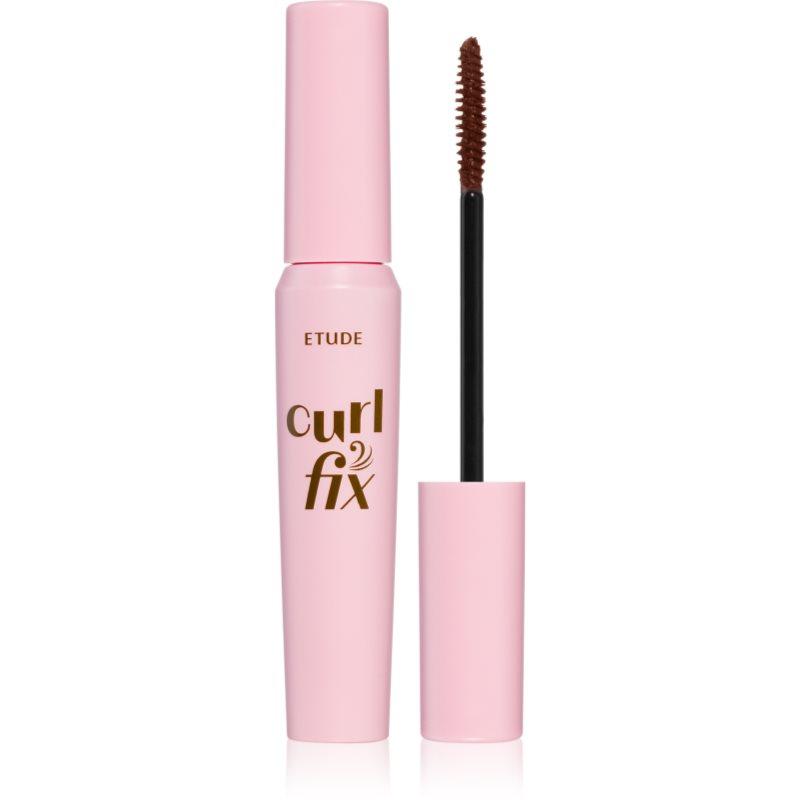 ETUDE Curl Fix Mascara voděodolná řasenka pro objem a natočení řas odstín 02 Brown 8 g