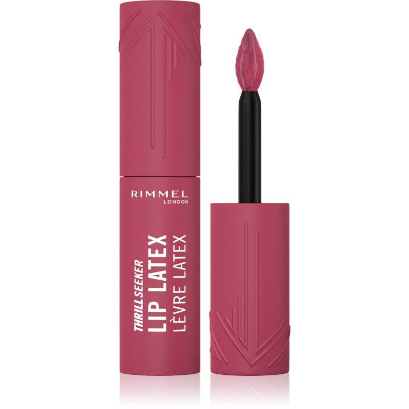 Rimmel Thrill Seeker Lip Latex tekutá rtěnka odstín 300 Main Character 6 ml