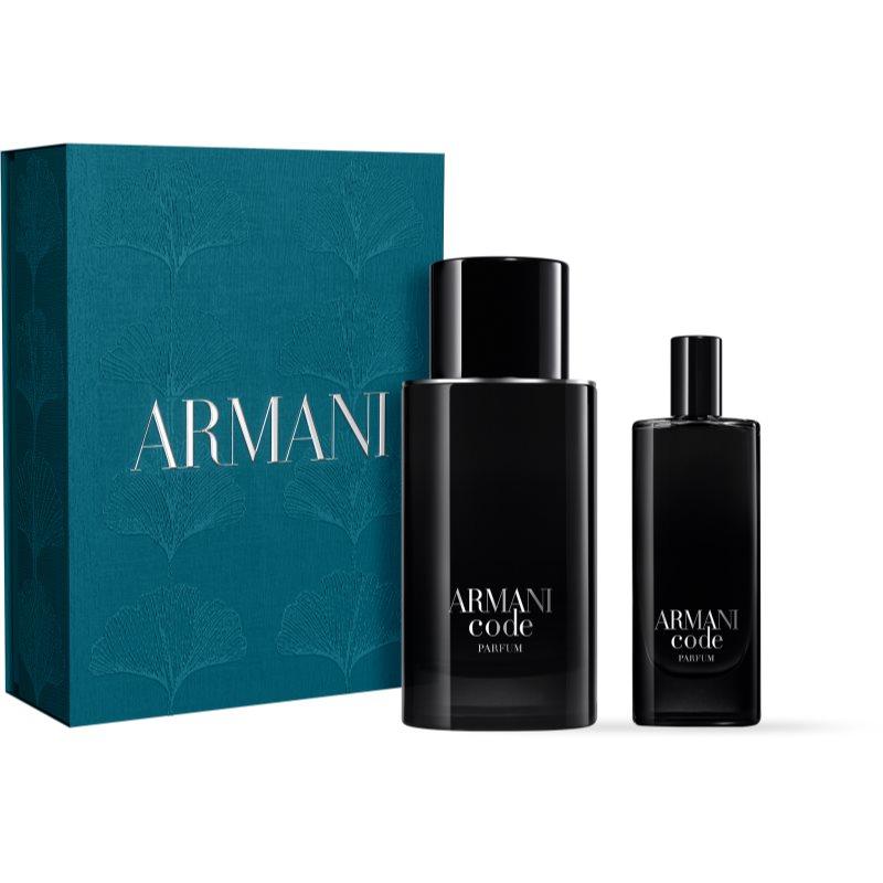 Armani Code Parfum dárková sada pro muže