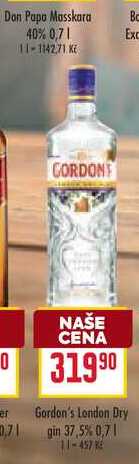 Gordon's London Dry 0,7l