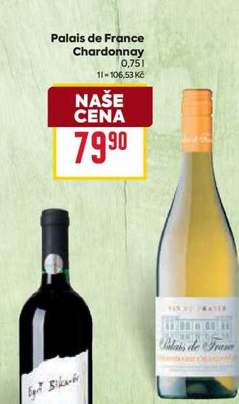 Palais de France Chardonnay 0,75l
