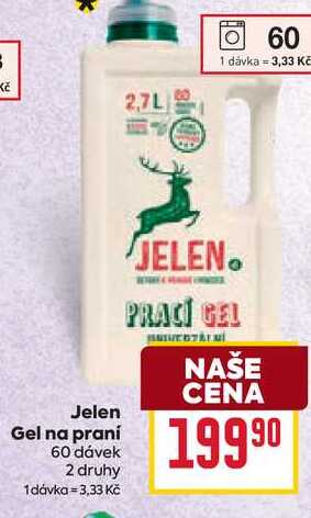 Jelen Gel na praní 60 dávek 