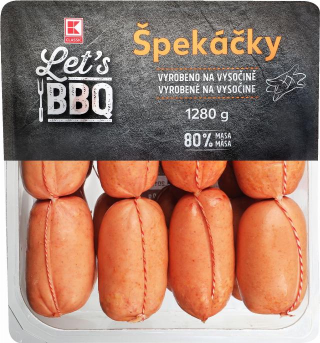 K-Classic Let’s BBQ Špekáčky