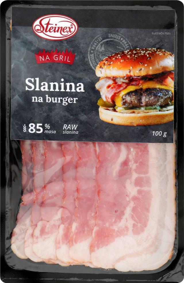 Steinex Slanina na burger