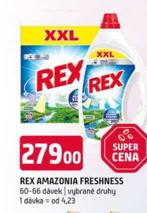 REX amazonia freshness 60-66 dávek vybrané druhy