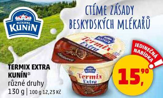 TERMIX EXTRA KUNÍN různé druhy, 130 g 