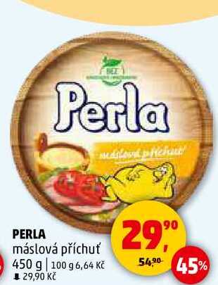 PERLA máslová příchuť, 450 g  