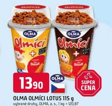 OLMA OLMÍCI LOTUS 115 g