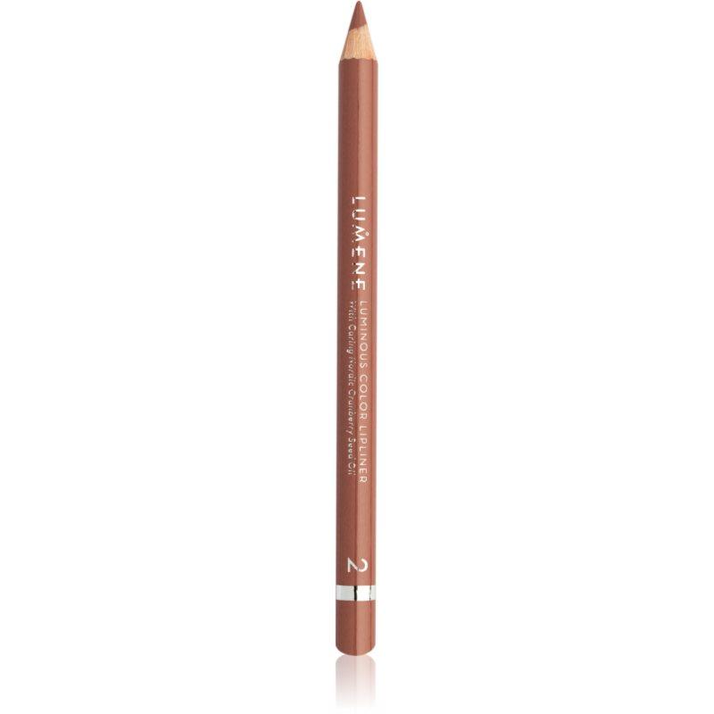 Lumene Luminous Color konturovací tužka na rty odstín 2 Choco Oat 1.1 g