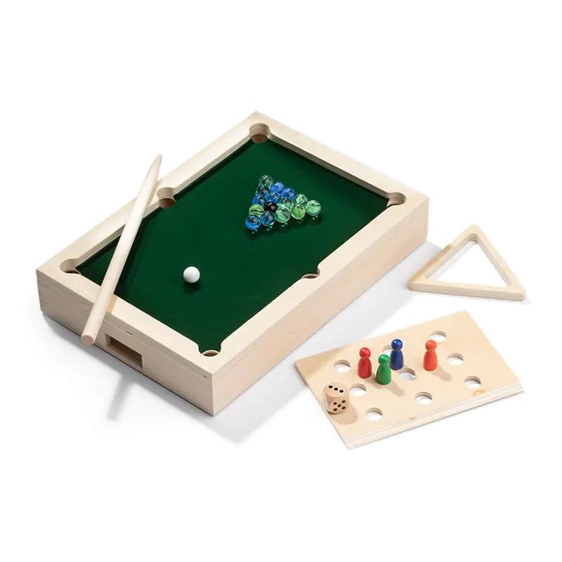 IDEENWELT Mini billiard a hry 3 v 1, 1 ks