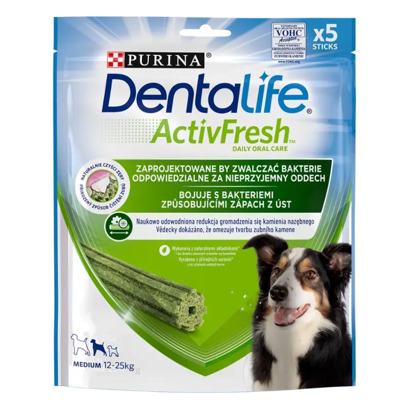 PURINA Dentalife ActivFresh žvýkací tyčinka Medium, 115 g