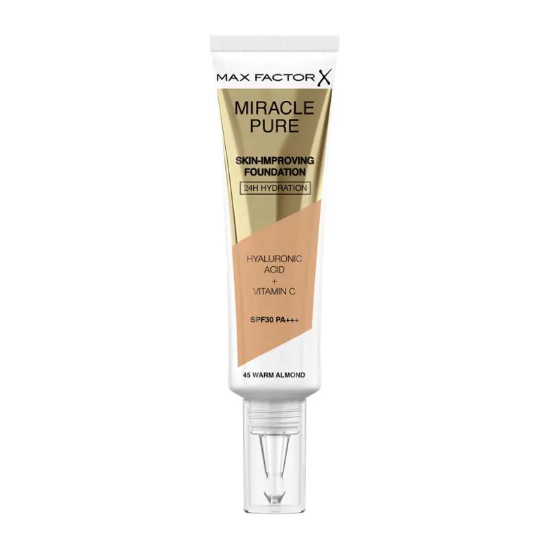 Max Factor Make-up Miracle Pure 45 warm almond, 1 ks