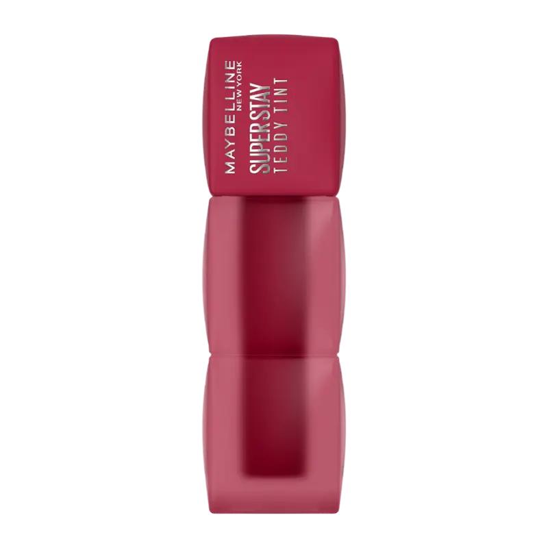 Maybelline Tekutá rtěnka Super Stay Teddy Tint 50 Wild At Heart, 1 ks