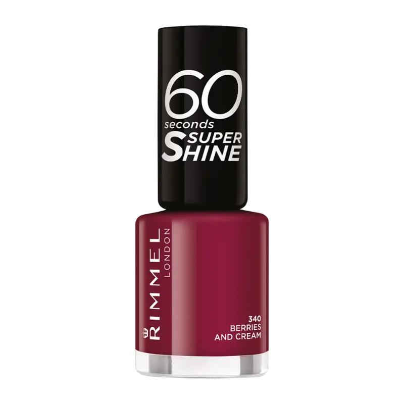 Rimmel Lak na nehty 60 Seconds Super Shine 340, 1 ks