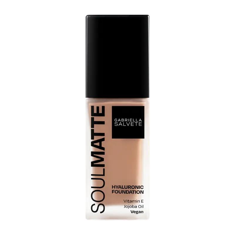 Gabriella Salvete Make-up Soulmatte Foundation Hyaluronic 05 Warm Tan, 1 ks