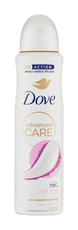 Dove Antiperspirant sprej pro ženy Advanced Soft Feel, 150 ml
