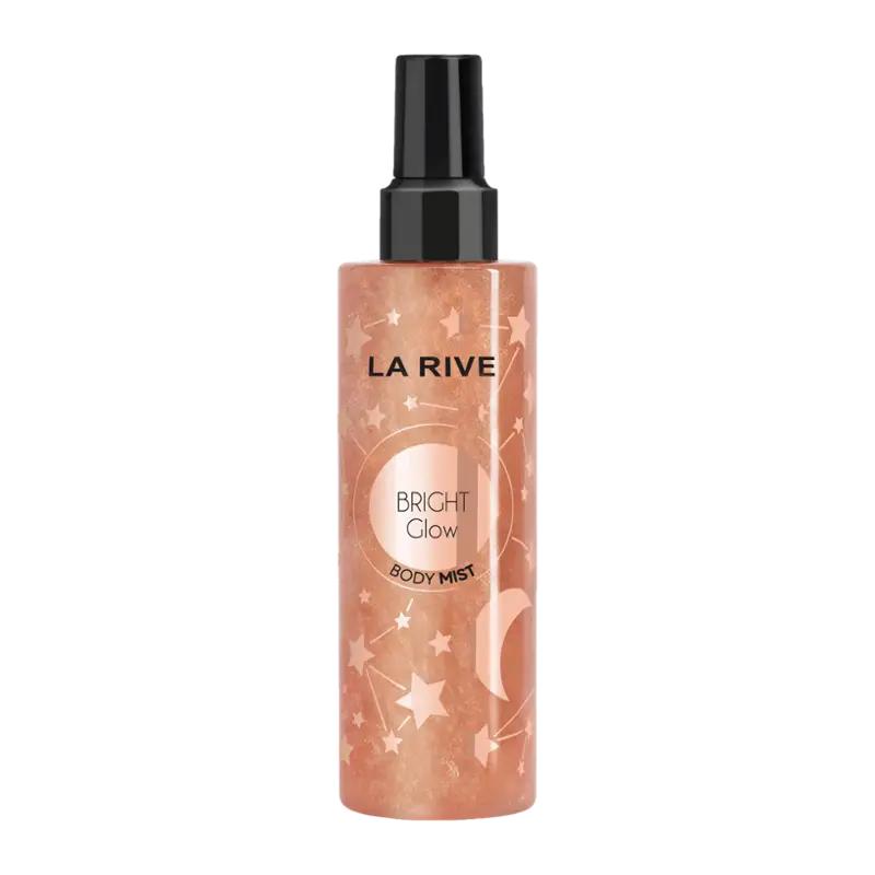 LA RIVE Bright Glow třpytivý tělový sprej, 200 ml