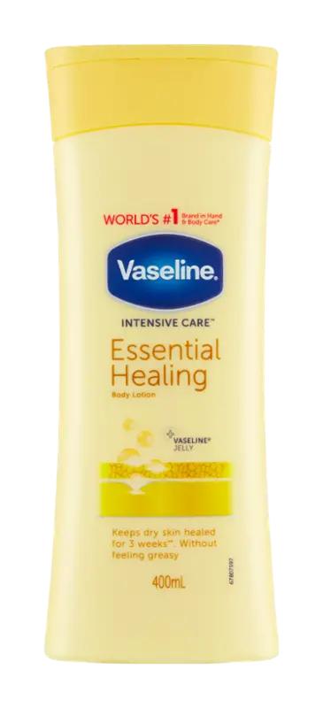 Vaseline Hydratační tělové mléko Essential Healing, 400 ml