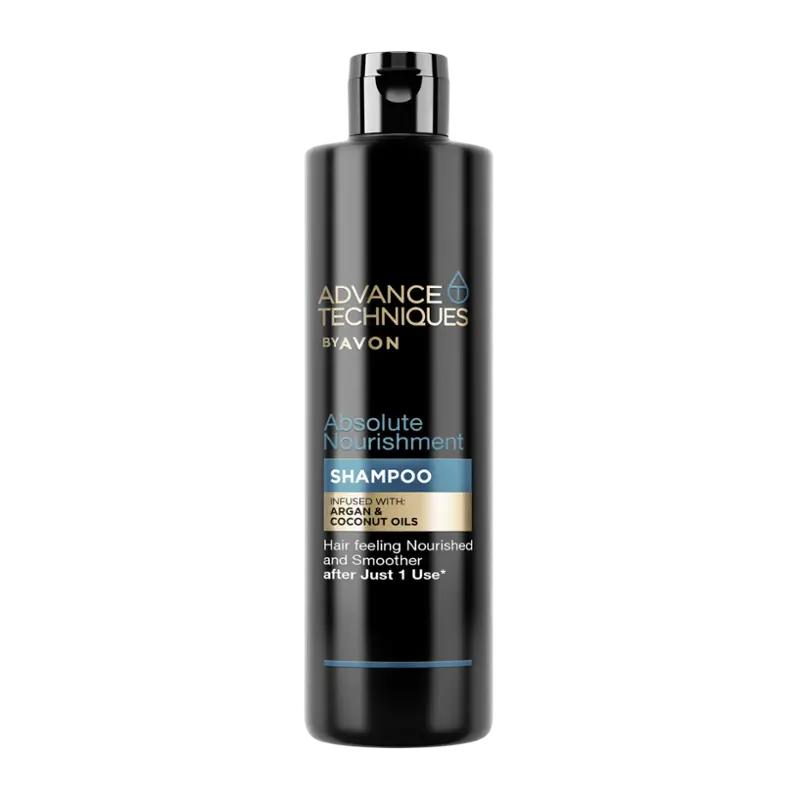 AVON  Vyživující šampon s arganovým a kokosovým olejem, 400 ml