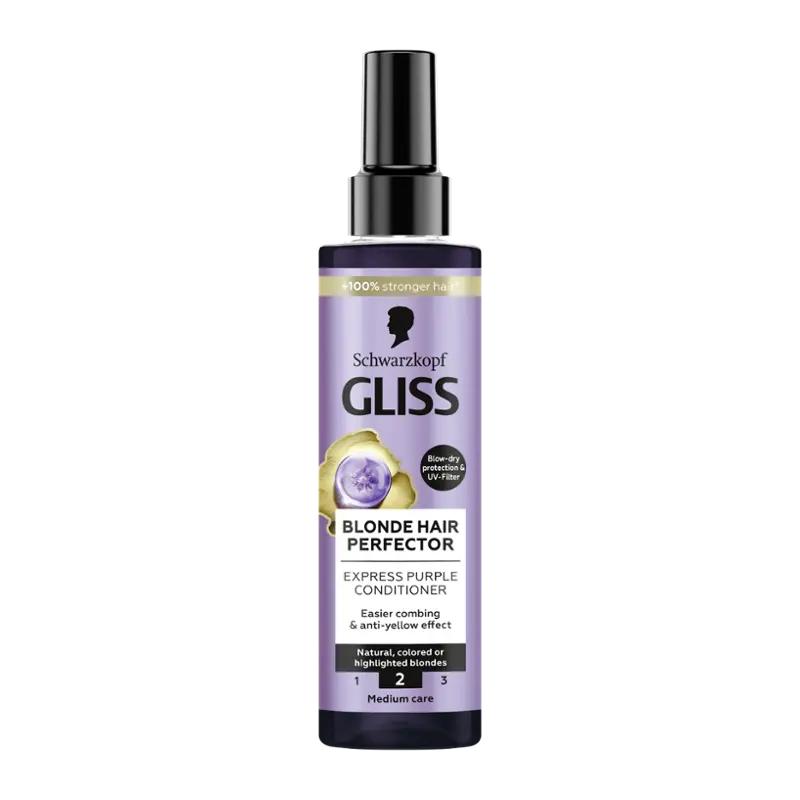 Gliss Kondicionér Blonde perfector, 200 ml
