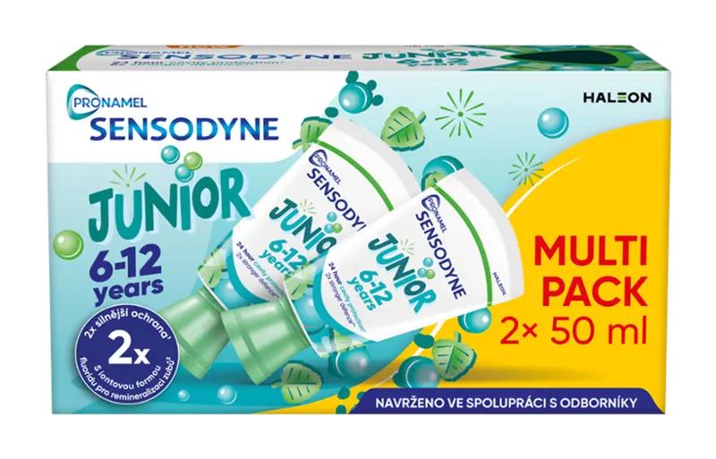 Sensodyne Zubní pasta Junior 6-12 let 2 x 50 ml, 100 ml