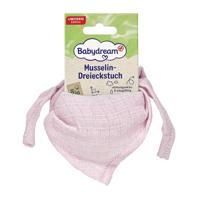 Babydream Mušelinový šátek - trojuhelník, 1 ks