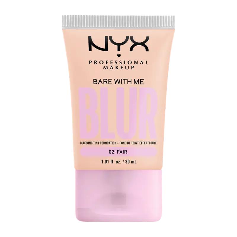 NYX Professional Makeup Make-up Bare With Me Blur 02, 1 ks