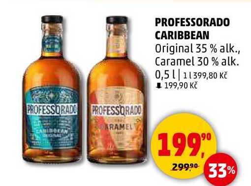PROFESSORADO CARIBBEAN Original 35 % alk., 0,5 l 