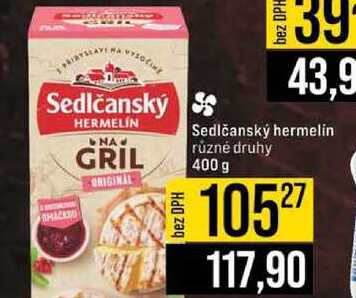 Sedlčanský hermelin různé druhy 400 g